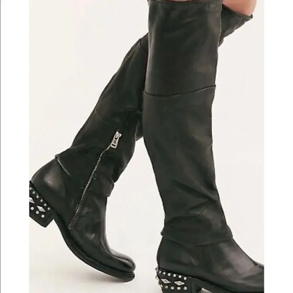 Free People Zane Tall Boot x A .S .98